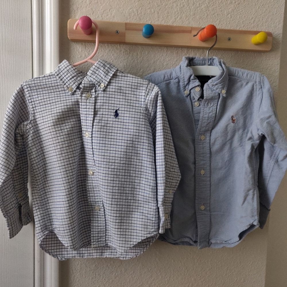 2T Ralph Lauren button ups